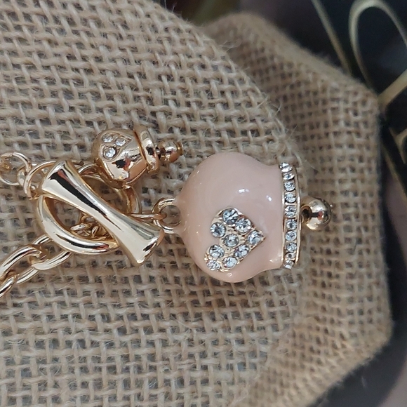 Italian necklace with enamel bell - Picture 2 of 4